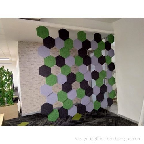acoustic panels recycled polyester fiber material